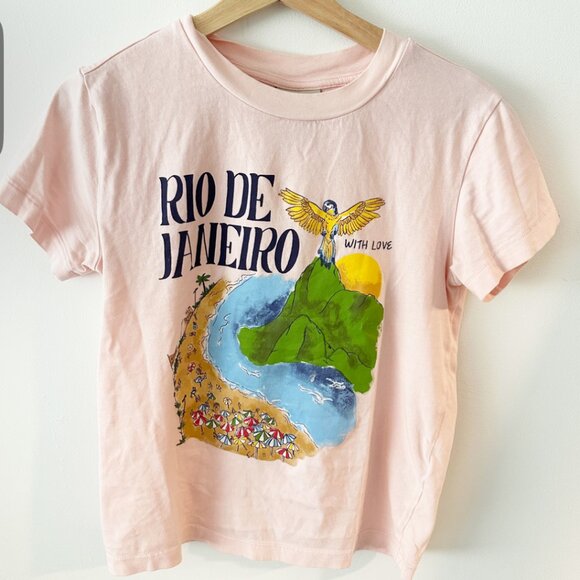 Farm Rio - Rio De Janeiro Fit T-Shirt 100% Cotton size XXS - Picture 3 of 5